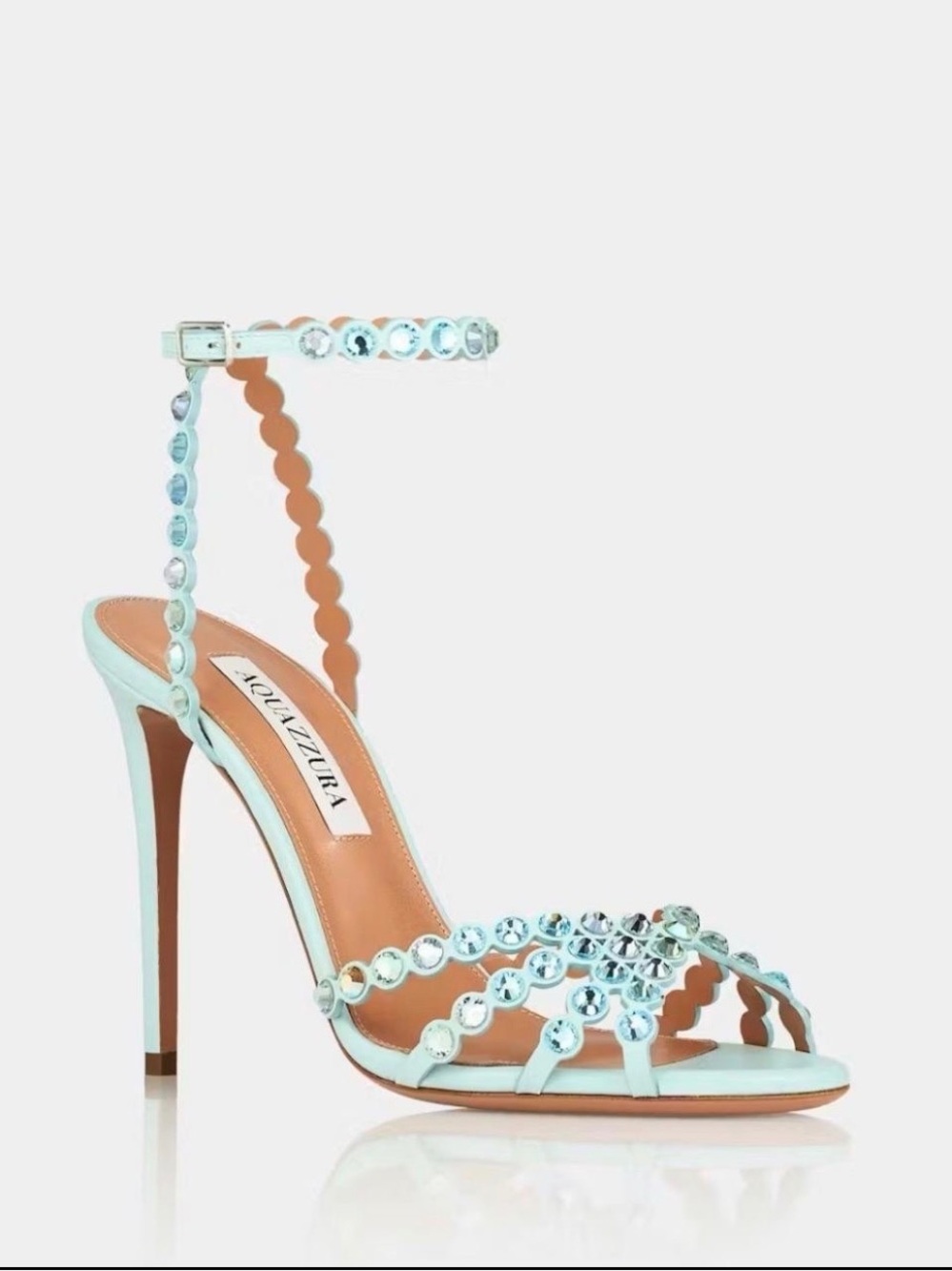 AQUAZURRA Tequila Sandal 105 Seabreeze - Picture 3 of 3